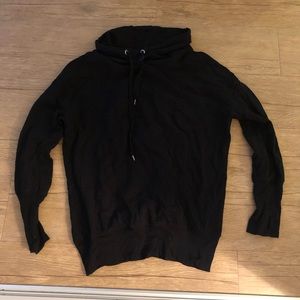 Black Zella sweatshirt cowl neck